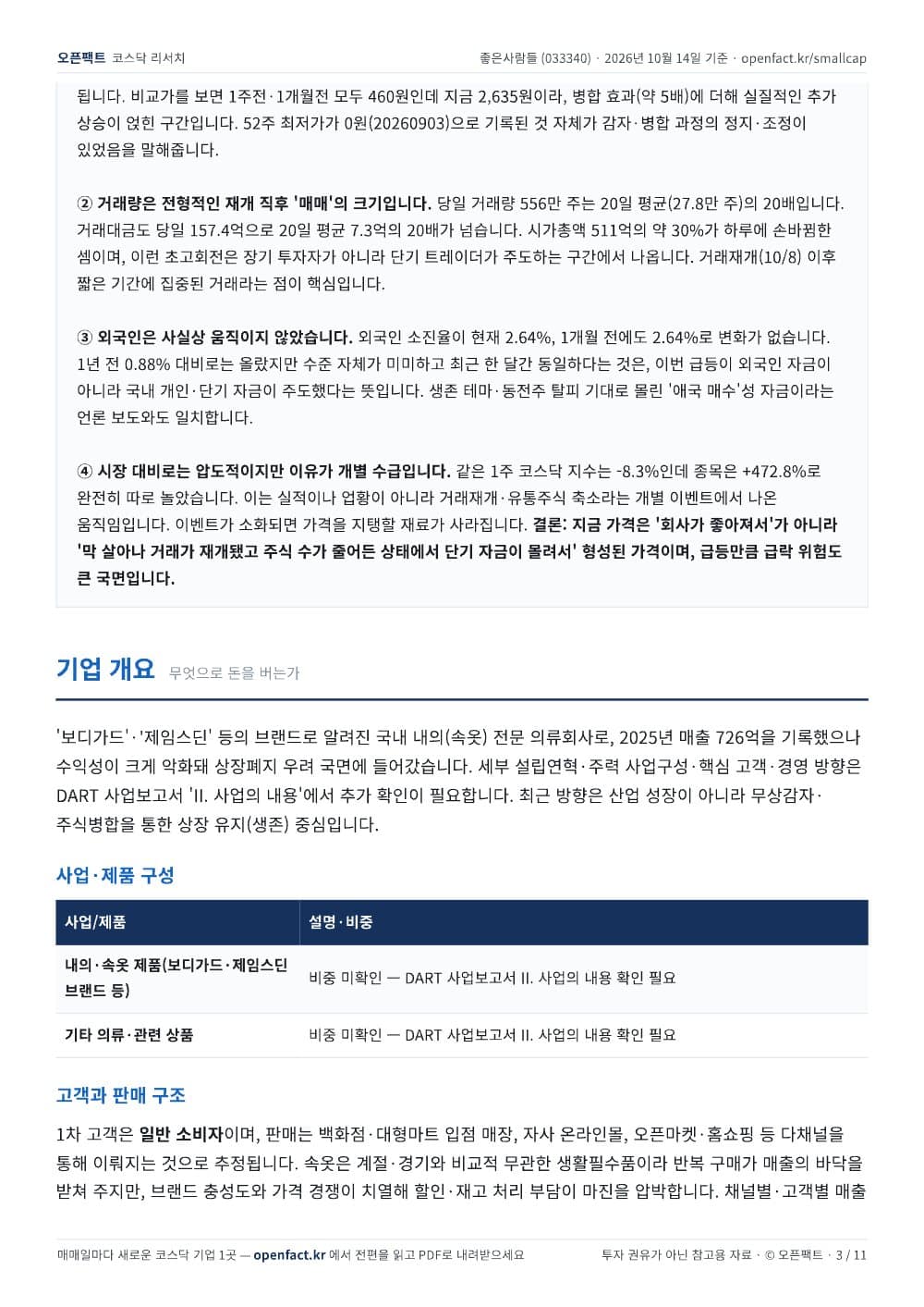 좋은사람들 리포트 3쪽