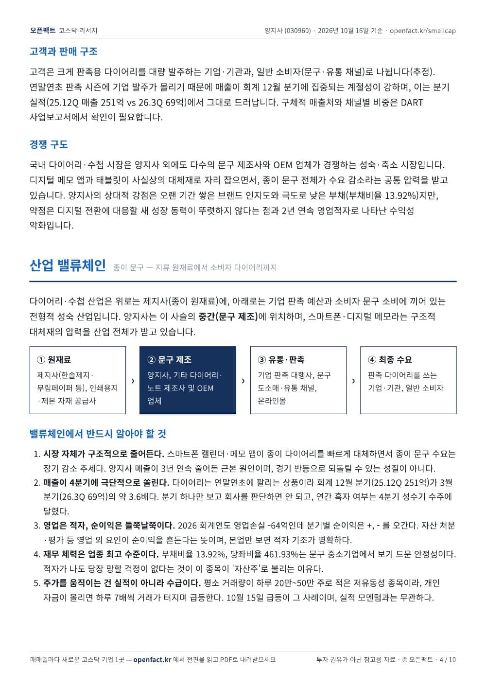 양지사 리포트 4쪽