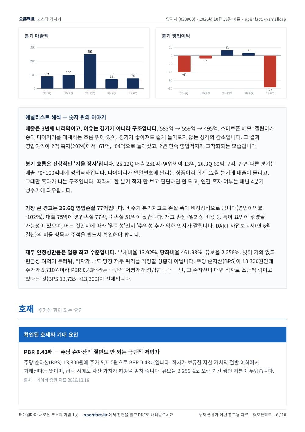 양지사 리포트 6쪽